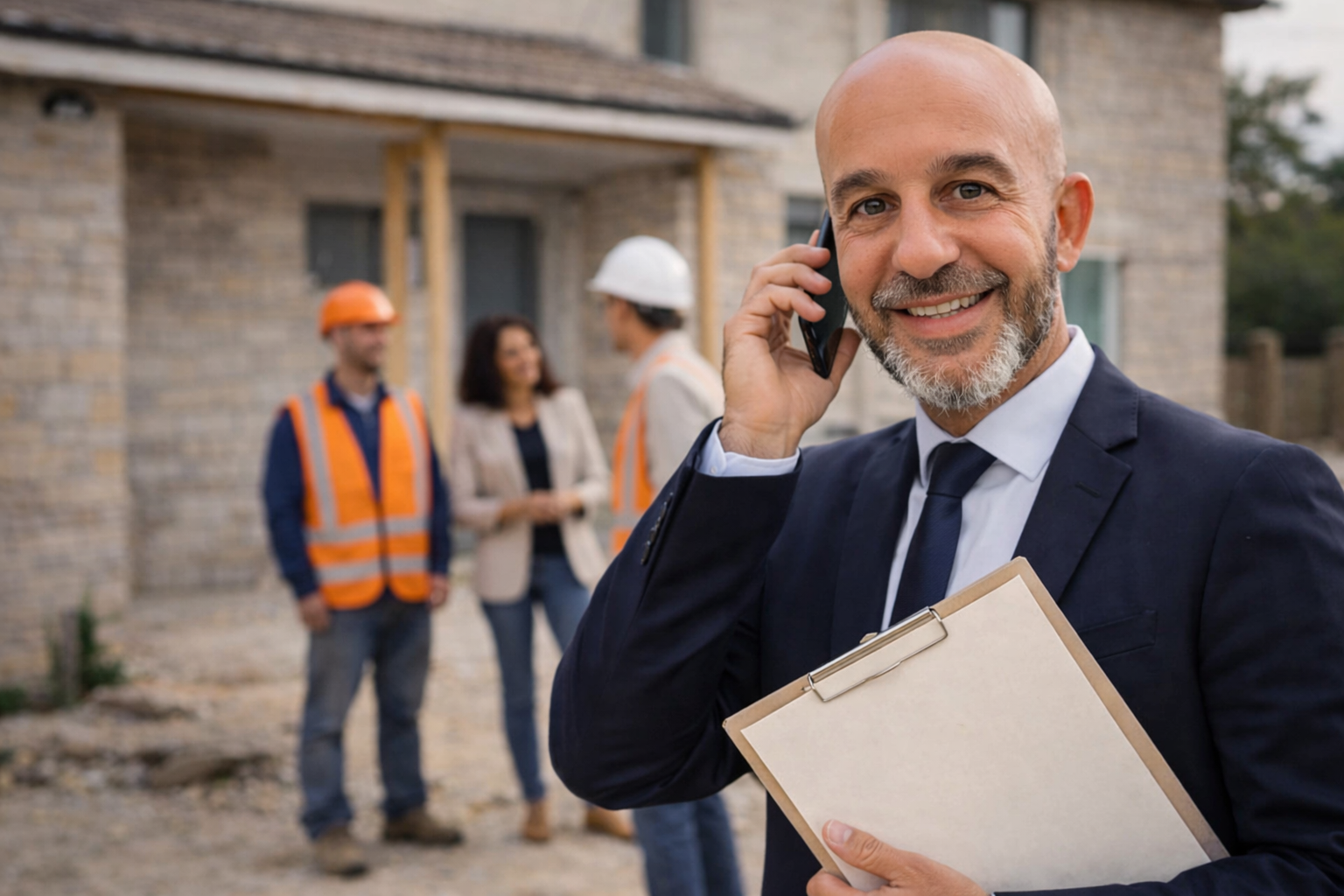 Responsable de chantier Archi Eco à Garges-lès-Gonesse avec son équipe, pour un accompagnement sérieux et structuré.